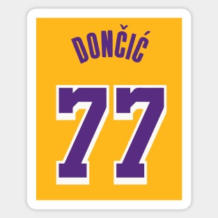 Luka doncic 77 - La Sticker